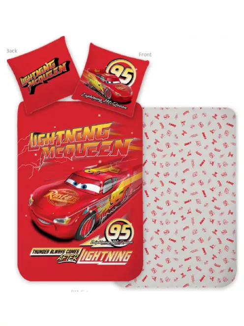 Disney Verdák Thunder ágyneműhuzat 140×200cm, 70×90 cm Nr4