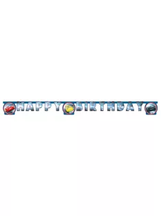   Disney Verdák Victory Is Mine Happy Birthday felirat FSC 2 MÉTER Nr3