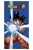 Dragon Ball fürdőlepedő, strandtörölköző 70x140 cm Nr 03