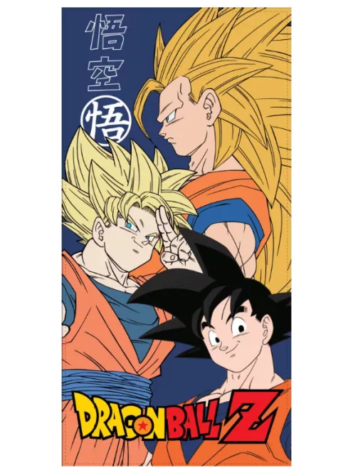 Dragon Ball fürdőlepedő, strandtörölköző 70x140 cm (Fast Dry) Nr 03