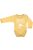 Kynga feliratos sárga hosszú ujjú baba body - Egyetemre gyűjtök 56, 62, 68, 74, 80, 86, 92, 98 cm - MEGSZŰNŐ TERMÉK, UTOLSÓ DARABOK