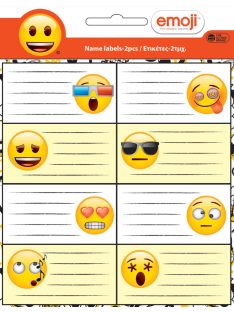 Emoji füzetcímke 16 darabos