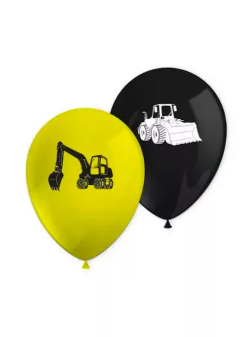 Építkezés léggömb, lufi 5 DARABOS 28 cm