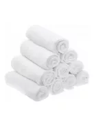 Cseh textil pelenka, textilpelenka sűrű szövésű fehér 70x70 cm - 5 DARAB