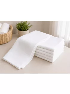   Cseh textil pelenka, textilpelenka sűrű szövésű fehér 70x70 cm