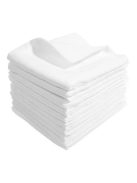 Cseh textil pelenka, textilpelenka sűrű szövésű fehér 70x70 cm