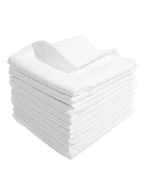 Cseh textil pelenka, textilpelenka sűrű szövésű fehér 70x70 cm