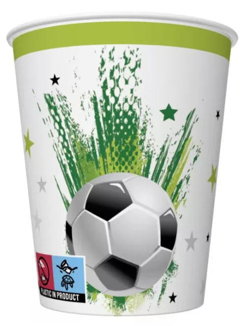 Focis papírpohár, party pohár 8 DARABOS, 250 ml Nr3