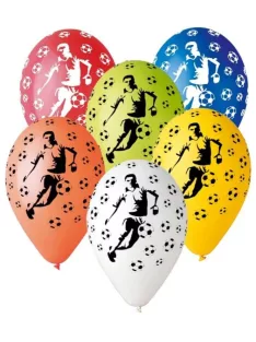 Focis Soccer léggömb, lufi 5 db-os 30 cm Nr3