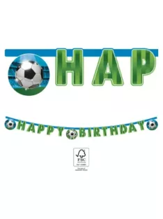 Focis Soccer Fans Happy Birthday felirat FSC 2 MÉTER Nr3
