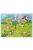 Fogantyús fa puzzle, fogós puzzle, kirakó 30x23 cm - Dínók Nr2