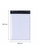 Futártasak, futár zacskó 250x350 mm szürke (1 darab)