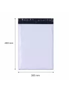 Futártasak, futár zacskó 305x450 mm szürke (1 darab)
