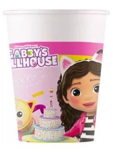   Gabi babaháza papírpohár, party pohár 8 DARABOS, 200 ml FSC Nr1