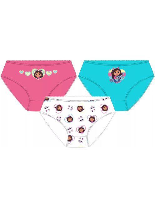 Gabi babaháza gyerek fehérnemű, bugyi 3 darab/csomag 4 év, 5 év, 6 év, 7 év, 8 év, 9 év Nr1