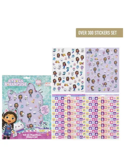 Gabi babaháza Adventures matrica szett 300 db-os