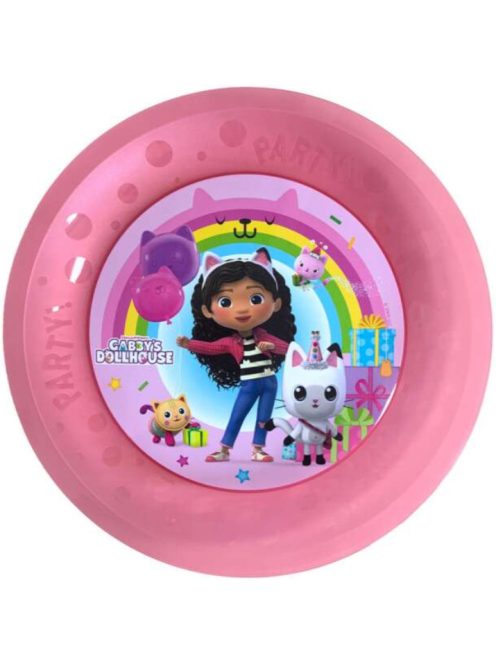 Gabi babaháza Friends micro prémium műanyag lapostányér 21 cm