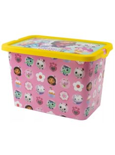 Gabi babaháza Wonderland műanyag tároló doboz - 7 L