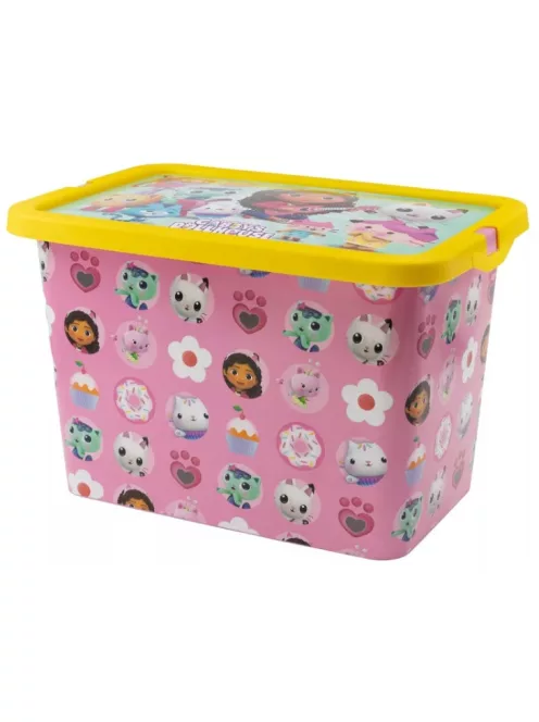 Gabi babaháza Wonderland műanyag tároló doboz - 7 L
