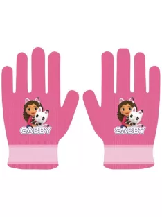 Gabi babaháza Pink gyerek kesztyű 3-5 év Nr1