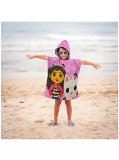   Gabi babaháza Pink strandtörölköző poncsó 55x110 cm (Fast Dry) Nr2