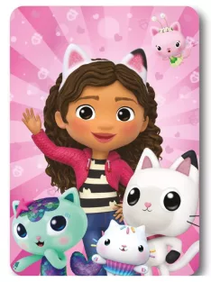   Gabi babaháza Happiness polár takaró, pléd 100x140 cm Nr3