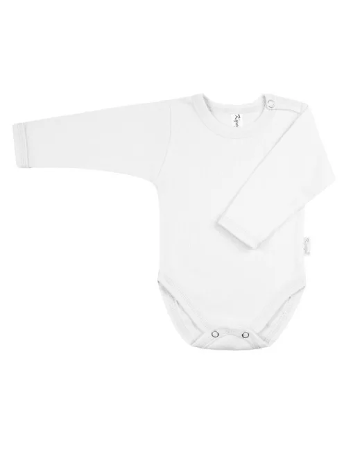 Kynga fehér hosszú ujjú gyerek body 152