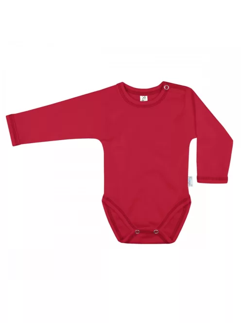 Kynga piros hosszú ujjú gyerek body 134