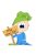 Kynga azúrkék-ciánkék rövid ujjú gyerek body 104, 110, 116, 122, 128, 134, 140, 146, 152 cm