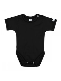 Kynga fekete rövid ujjú gyerek body 104