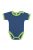 Kynga sötétkék-kivizöld rövid ujjú gyerek body 104, 110, 116, 122, 128, 134, 140, 146, 152 cm
