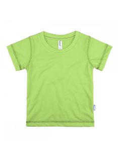   Kynga kivizöld rövid ujjú gyerek póló - Klasszikus fazon 86, 92, 98, 104, 110, 116 cm - MEGSZŰNŐ TERMÉK, UTOLSÓ DARABOK!