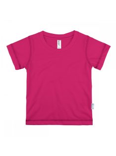   Kynga magenta rövid ujjú gyerek póló - Klasszikus fazon 86, 92, 98, 104, 110, 116 cm - MEGSZŰNŐ TERMÉK, UTOLSÓ DARABOK!