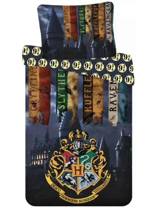 Harry Potter Houses ágyneműhuzat 140×200cm, 70×90 cm Nr3