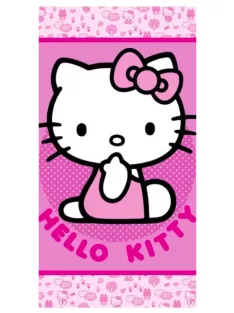   Hello Kitty fürdőlepedő, strandtörölköző 70x140 cm (Fast Dry) Nr 01