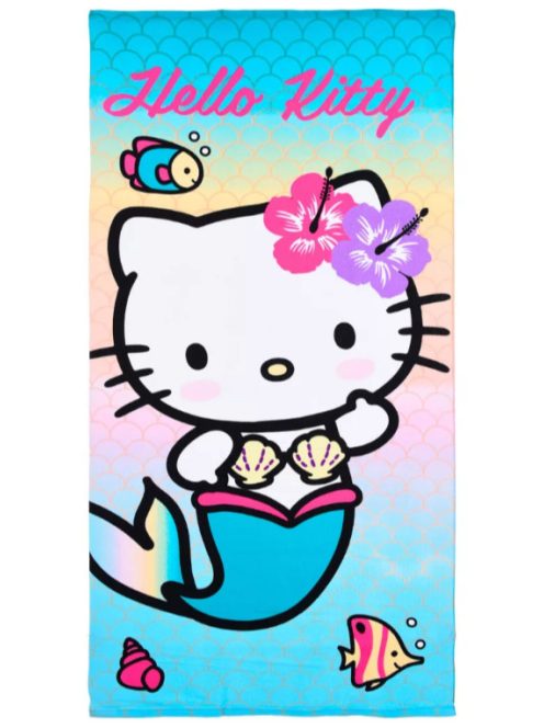 Hello Kitty Mermaid fürdőlepedő, strand törölköző 70x140 cm (Fast Dry) Nr1