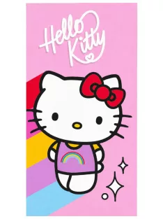   Hello Kitty fürdőlepedő, strandtörölköző 70x140 cm (Fast Dry) Nr 06