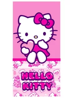   Hello Kitty fürdőlepedő, strandtörölköző 70x140 cm (Fast Dry) Nr 09