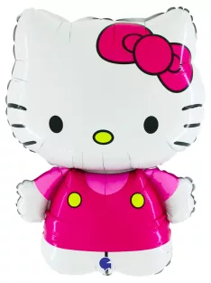 Hello Kitty Fuxia fólia lufi 64 cm Nr2