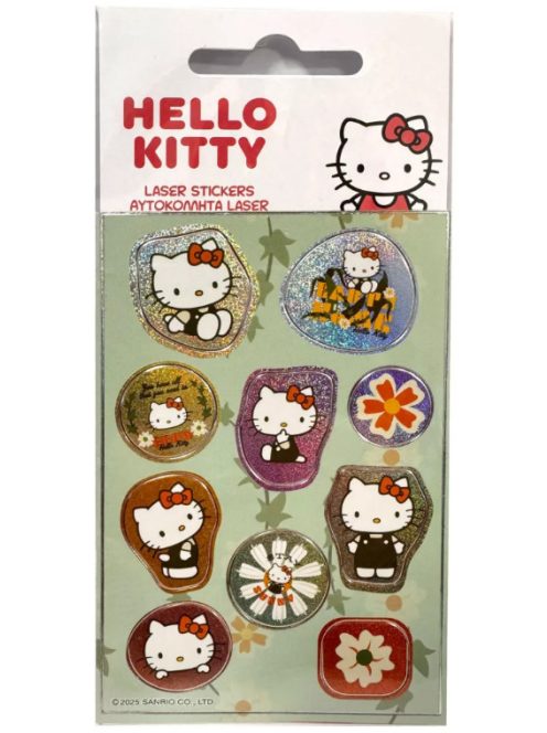Hello Kitty Grow hologramos matrica szett Nr4