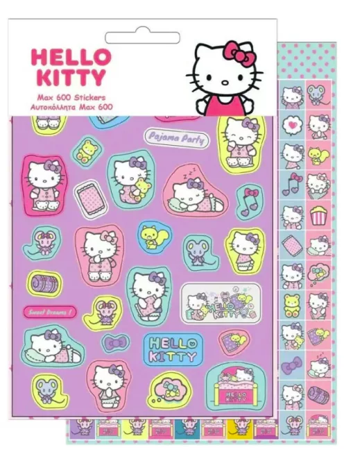 Hello Kitty Sweet 600 darabos matrica szett Nr1