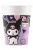 Hello Kitty Kuromi papírpohár, party pohár 8 DARABOS, 200 ml FSC Nr3
