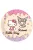 Hello Kitty Kuromi papírtányér 8 db-os 23 cm FSC Nr2