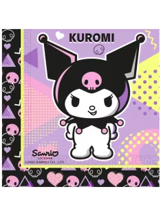 Hello Kitty Kuromi szalvéta 20 DARABOS, 33x33 cm FSC Nr3