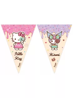 Hello Kitty Kuromi zászlófüzér FSC 2,3 m Nr2