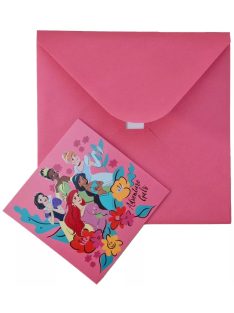   Disney Hercegnők Adventure 25 db-os hologrammos puzzle meghívóval