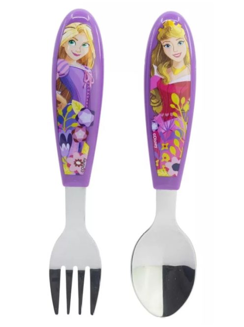 Disney Hercegnők Courageous Heart fém evőeszköz készlet - 2 darabos