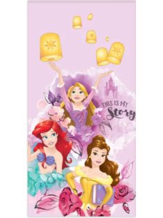   Disney Hercegnők My Story fürdőlepedő, strandtörölköző 60x120 cm
