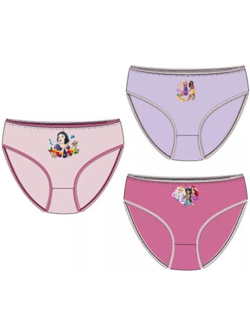 Hercegnők gyerek fehérnemű, bugyi 3 darab/csomag 3 év, 4 év, 5 év, 6 év Nr2