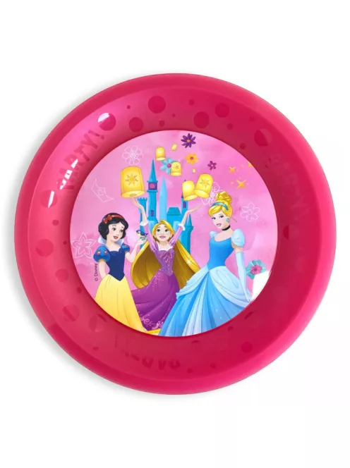 Disney Hercegnők Live Your Story micro prémium műanyag lapostányér 21 cm